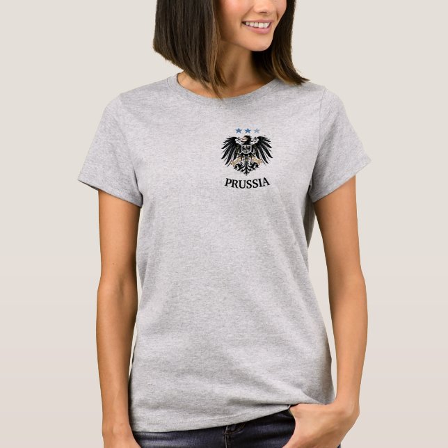 T-shirt Chemise Frederick de soutien de la Prusse le grand (Devant)
