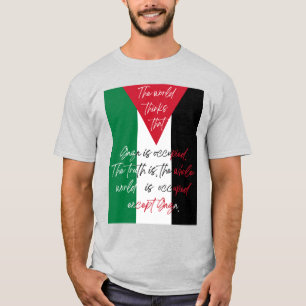 T-shirt Chemise Free Palestine - Chemise Sauver Gaza