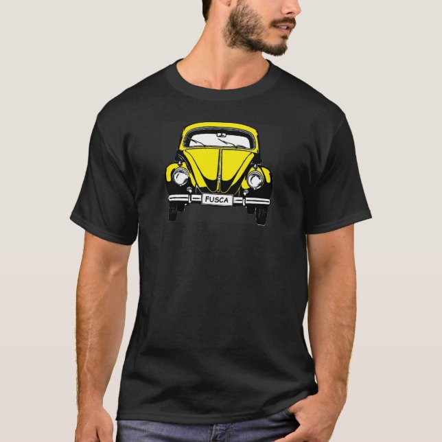 T-shirt chemise fusca (Devant)