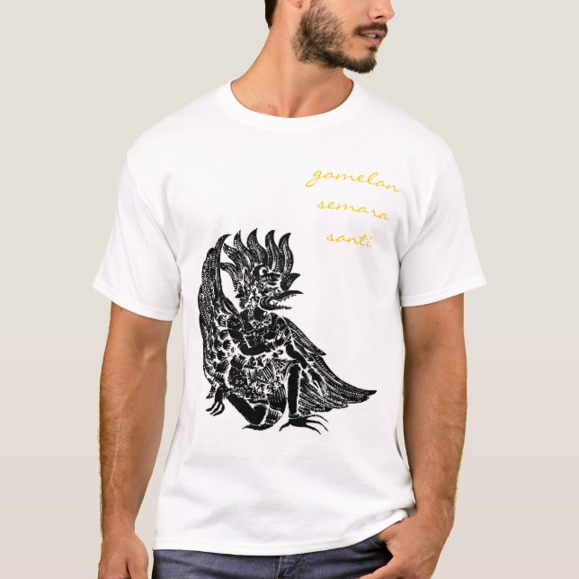 T-shirt chemise gamelan de visite (Devant)