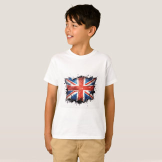 T-shirt Chemise garçon union jack
