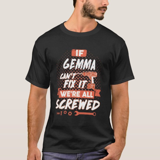 T-shirt Chemise GEMMA, chemise cadeau GEMMA (Devant)