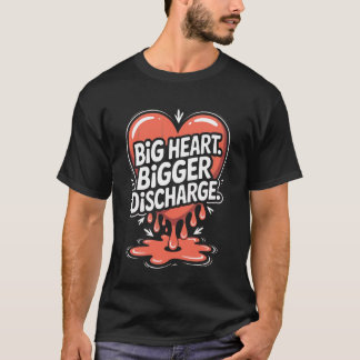 T-shirt Chemise gênante Mème drôle Inapproprié Cœur 