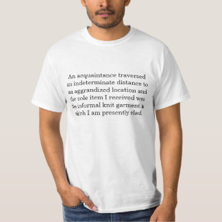 T-shirt Chemise générique de cadeau