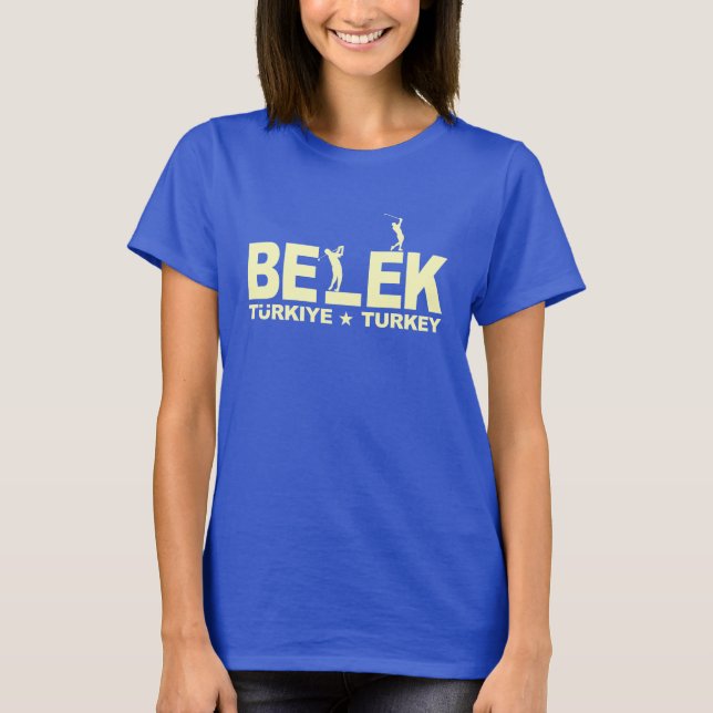 T-shirt Chemise GOLF BELEK - choisir style & couleur (Devant)