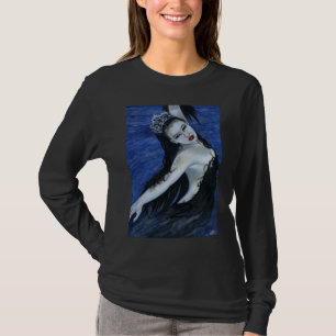 T-shirt Chemise gothique de beauté de cygne noir