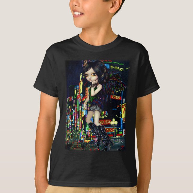 T-shirt Chemise gothique de fée de Tokyo d'ange de (Devant)