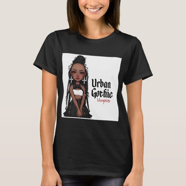 T-shirt Chemise gothique urbaine 1 (Devant)
