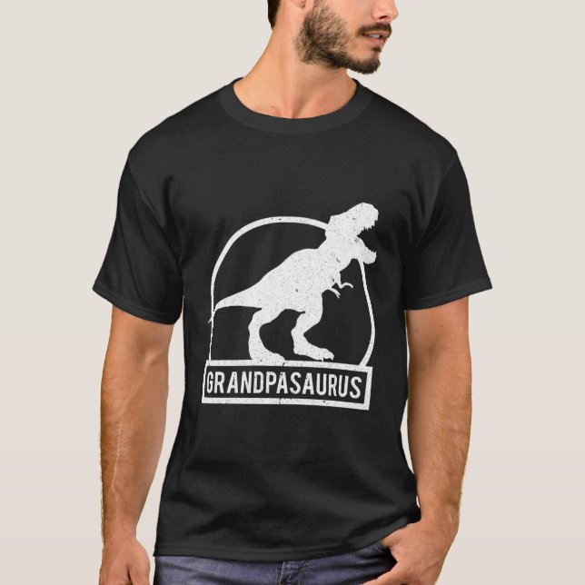 T-shirt Chemise Grandpasaurus Funny Dinosaur Grand-Père Ch (Devant)