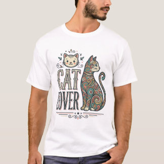 T-shirt Chemise Graphique de Style Gravure pour Amateur de