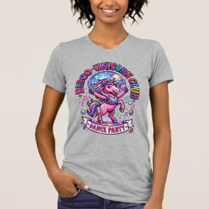 T-shirt Chemise graphique du club de disco licorne commerc
