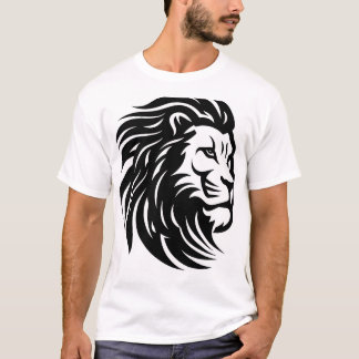 T-shirt "Chemise graphique en Lion Majestic - Bold & Styli