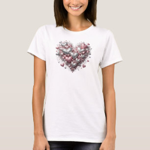 T-shirt Chemise graphique Sharp Red LOVE IS IN THE AIR