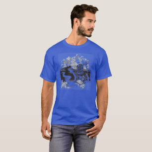 T-shirt Chemise graphique T pour homme de musique masculin