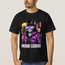 Chemise Graphique Urbaine CyberSamurai Rétro Stree