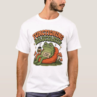 T-shirt Chemise Grenouille | Humour Rétro Grenouille de Bu