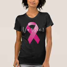 Chemise guerrière de sensibilisation au cancer du 