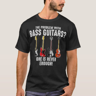 T-shirt Chemise guitare basse