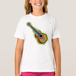 T-shirt Chemise guitare pour filles
