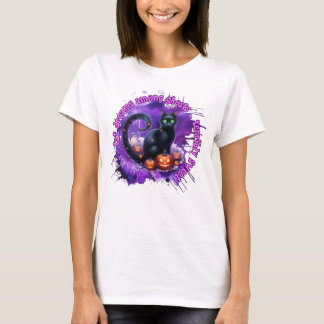 T-shirt Chemise Halloween Chat