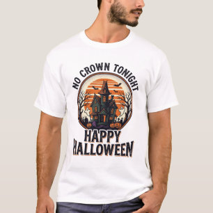 T-shirt Chemise Halloween ensorcelée avec l'art de manoir
