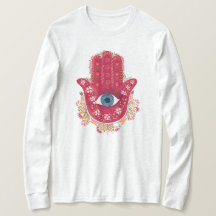 Chemise Hamsa Main_Magenta_Cream