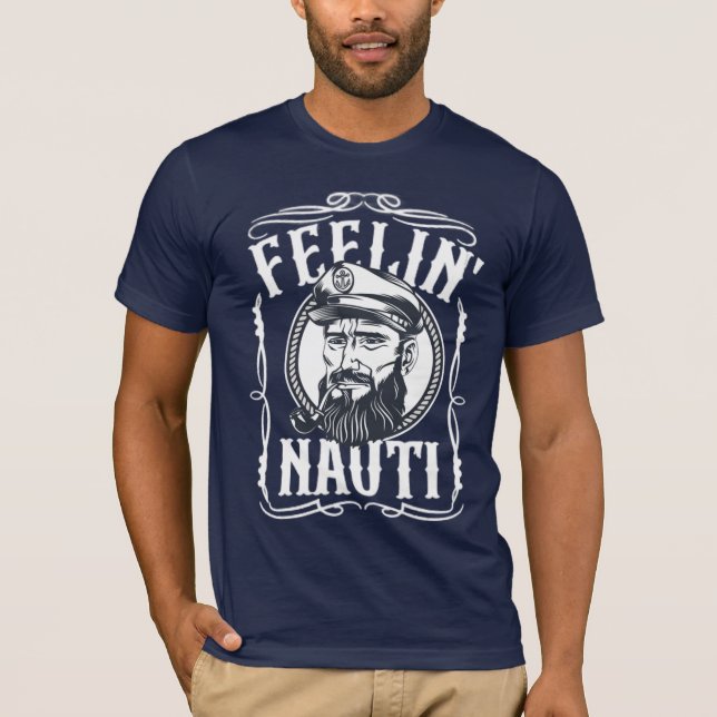 T-shirt Chemise homme Feelin' Nauti (Devant)