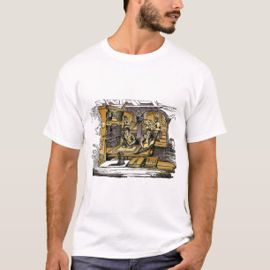 T-shirt Chemise homme graphique R Muscle Car Classique Vin