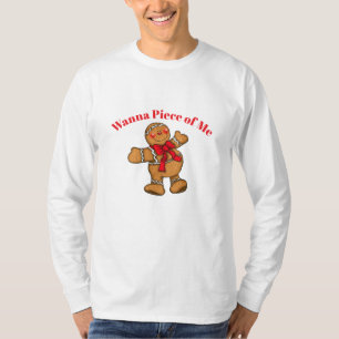 T-shirt Chemise Homme Wanna Pièce de moi Gingerbread Homme