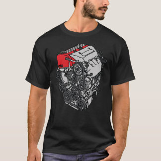 T-shirt Chemise Honda Civic Type R EP3 K20A
