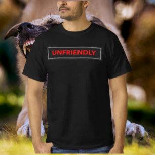 T-shirt Chemise hostile – Tee-shirt graphique à l'attitude