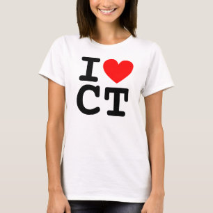 T-shirt Chemise I Heart CT
