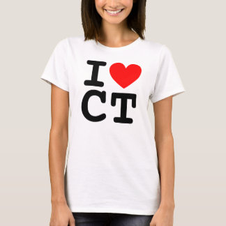 T-shirt Chemise I Heart CT