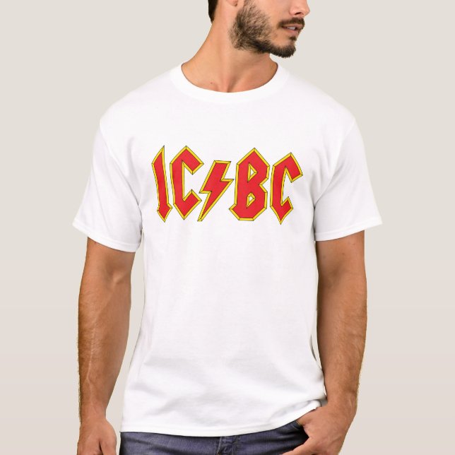 T-shirt Chemise ICBC ACDC - Funny Vancouver BC gag cadeau (Devant)