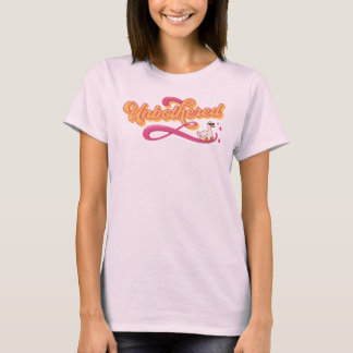T-shirt Chemise Imperturbable Fille Drôle et Sassy Écritur