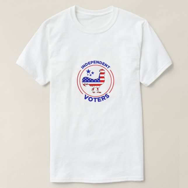 T-shirt Chemise indépendante d'électeurs (Design devant)