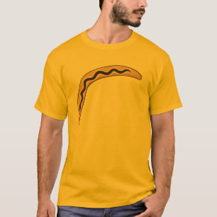 T-shirt Chemise indigène en bois faite sur commande de