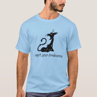 T-shirt Chemise inutile de chat