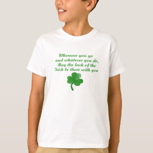 T-shirt Chemise irlandaise de poème