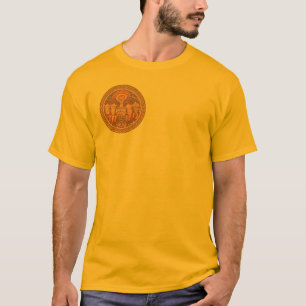 T-shirt Chemise : Israélienne Hébreu Zodiac Wheel