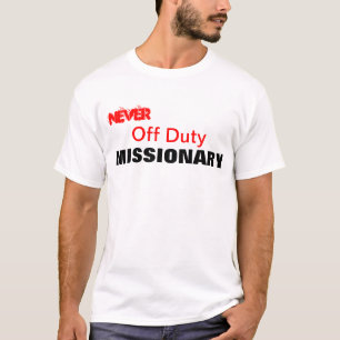 T-shirt Chemise jamais qui n'est pas de service de P-Jour