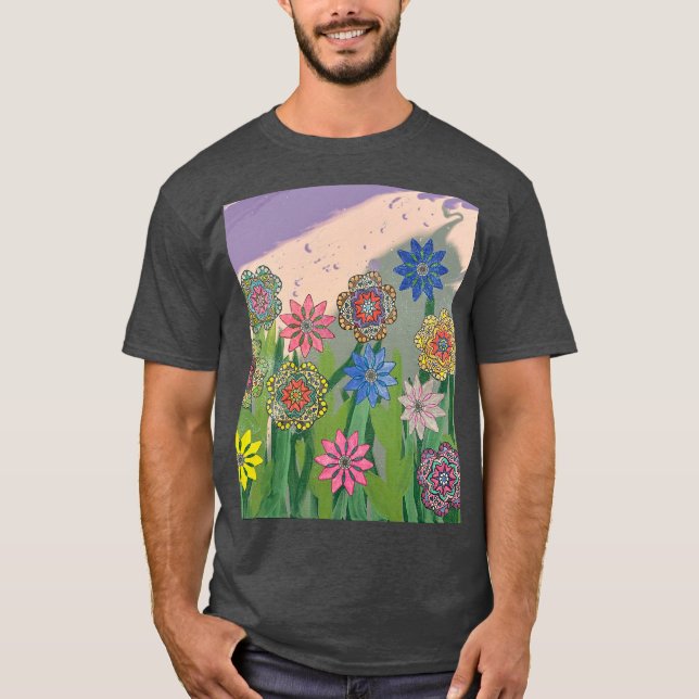 T-shirt Chemise Jardin Mandella (Devant)