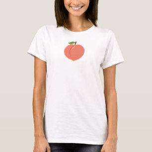 T-shirt Chemise jolie pêche