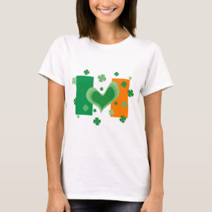 T-shirt Chemise Jour de la Saint Patrick mignonne avec dra