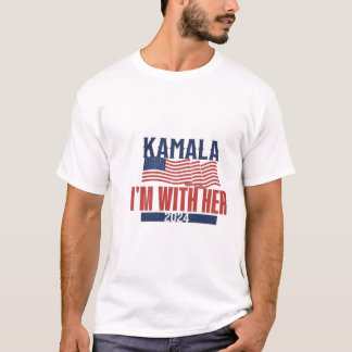 T-shirt Chemise Kamala Harris dans un style élégant