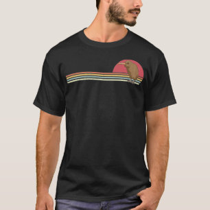 T-shirt Chemise Kiwi. Kiwi de style rétro