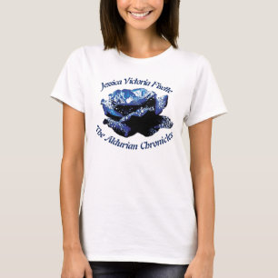 T-shirt Chemise Lâche-adaptée par rose d'Aldurian