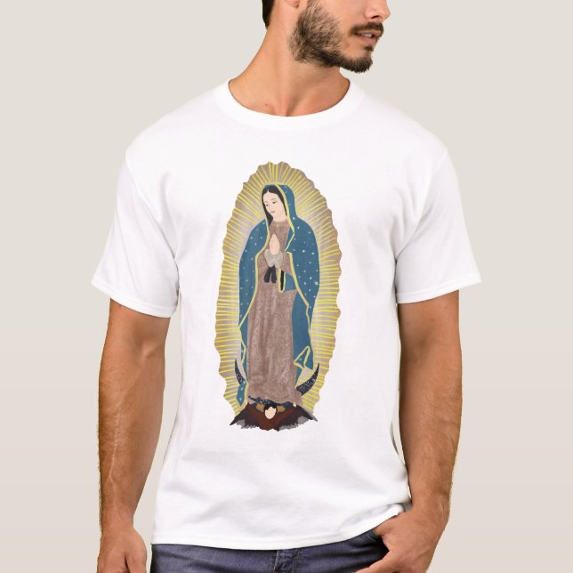 T-shirt Chemise Lady Guadalupe | Chemise Guadalupe |Virgin (Devant)