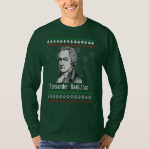 T-shirt Chemise laide de chandail de Noël de longue