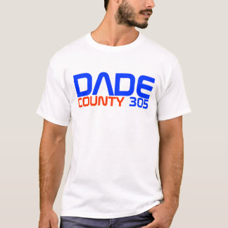 T-shirt Chemise le "comté de Dade 305" de Miami Edition